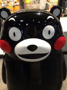 くまモンがお出迎え